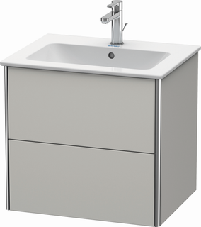 DU Waschtischunterbau wandh. XSquare XS4171 Betongrau 478x610x560mm