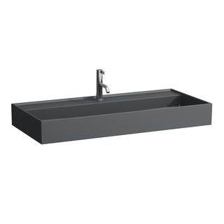 Laufen Waschtisch KARTELL 100x46cm, ubf., o. ÜL, 1 Hahnl., gra ma
