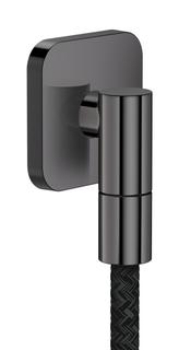 hansgrohe Wandanschl. Axor W. outlet F m Rückflussverh., softsqua, pol. bla vc