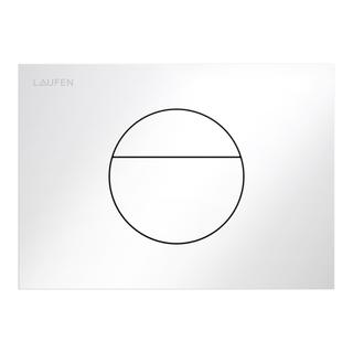 Laufen WC-Betätigungsplatte Sunrise INEO 2-Mengen-Spülung, weiß