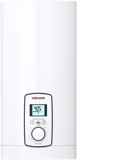 STIEBEL Durchlauferhitzer DEL Plus, 27 kW, elektro., 400 V, weiß