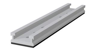 Vaillant Montageschiene auroPOWER VPV P 2 Stck, 14x31x180mm, f Trapetzbl., silb.