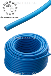 HAAS TW-Schlauch OHA PROFILINE-AQUA PLUS 1/2", hellblau, 50 m, Kunststoff