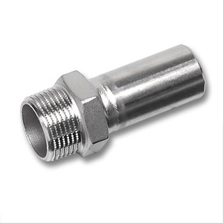 Sanha ÜG-Dop.-Nip. NiroSan Press 9280G 18ammx1/2", Außenpressende/AG