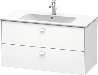 Duravit Waschtisch-Unterschrank Brioso 102x47,9cm, we ma, 2 Schubk., wandh
