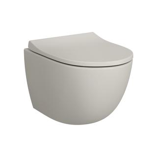 VitrA Wand-Tiefsp.-WC Sento FL 2.0 Com 36x49,5cm, 3/6 l, o. Spülr., Tau matt vc