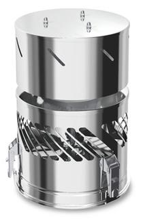 Kutzner & Weber Rauchsauger Diajekt RSD 150mm, 45 W L., 71 Pa Unterdr., BH 332mm