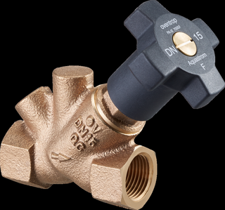 Oventrop Freistromventil Aquastrom F DN 25, Rp 1, beids. IG, ohne Entleerung