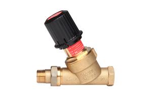 Danfoss Überströmventil AVDO DN 15, Rp 1/2"x1/2", Durchgangform, m Ni