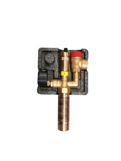 MHG Kesselsicherheitsgr. kompl. schmal Rp 1, 2,5 bar, mit Isolierung, bis 50 kW