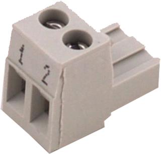 Wolf Gegenstecker grau 2-polig für CGU