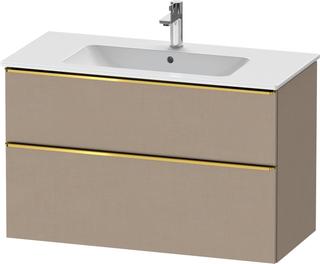 Duravit Waschtisch-Unterschrank D-Neo 101x46,2cm, g pol/Lei, 1 Kast, 1 Ausz.