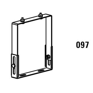 Daikin Wandhalter-Verlängerung W8 WHV32 231-325mm, DN 80/125, Edelstahl