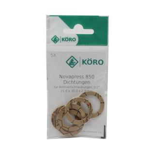 KÖRO 5x Novapress 850-Ring 32x44x2 mm 1", ELL, W270, DVGW, WRAS, HTB