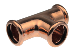 T-Stück VSH XPress 7130 Kupfer, EPDM-O-Ring, M-Kontur