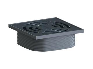 Dallmer Aufsatz DallDrain Pure graublau (RAL 5008), 120x120mm