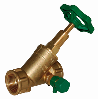 AIPS Freistromventil SEPP DIN-Basis 1407 DN 20xRp 3/4, st. Spin., m Entleer., MS