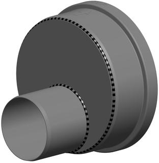 ATEC Reduktion/Erweiterung PolyTop DN 160/80, exzentrisch