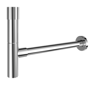 Kaldewei Designsiphon M-3908 1 1/4 AG, für alle Waschtische, chrom