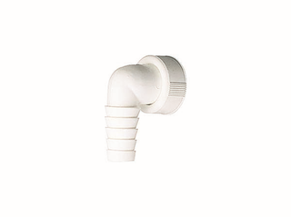 Dallmer Winkelschlauchtülle 1", weiß