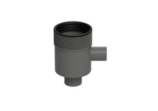 ESS Siphongehäuse Multi Ausgang 50mm, Abgang senkrecht