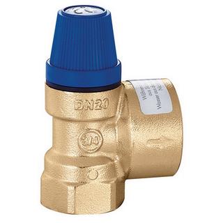 Caleffi Membran-Sicherheitsventil 3/4" IGx1" IG, 10 bar, für Brauchwasser