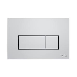 VitrA Betätigungsplatte Root Square 244x9x165mm, ABS, chrom