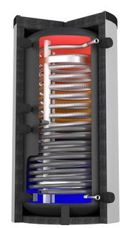 CitrinSolar Solar-Kombispeicher SKS 350-1/650 ecoline, Faservlies