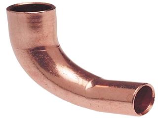 IBP Winkel 9607F B ACR 1 3/8", 90Grad, A/A, Kupfer