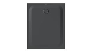 Duschwanne BetteUltra 8660 120x100x3,5cm, Mini-Wannenträger, raven