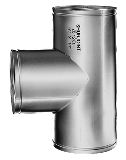 AIPS T-Stück VSH Shurjoint W120 406,4mm, Stahl, verzinkt