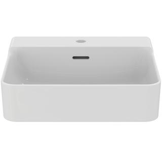 IS Waschtisch Conca 50x45x16,5cm, 1 HL, m Ü, gs, we. IP