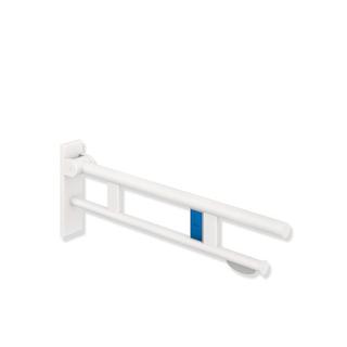 HEWI Stützklappgriff System 900 Ausl 850mm, E pb w m, re, WC-Paph/F-SA