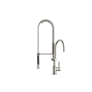 Dornbracht SPT-EHM TARA Profi Hebel re, Ausl. 200mm, Platin gebürstet