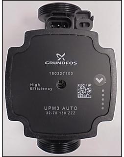 Tuxhorn Ersatzpumpe tubra Grundfos UPM3 32-70 Auto 12H