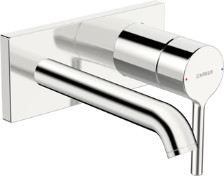 Hansa Fertigmontageset HANSAVANTIS Style UP-WT-EHM, Wd-mont., Ausl. 179mm, chrom
