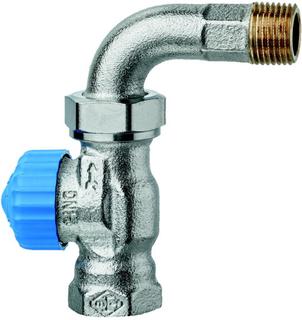Heimeier Thermostat-Ventilunterteil DN 15, Rp 1/2xR 1/2, DG, ger Widerstand