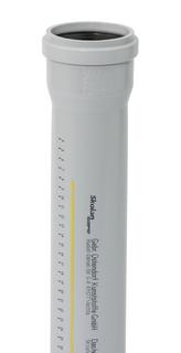 Ostendorf SKOLANsafe Rohr EM DN/OD 78, 500mm, mit Muffe