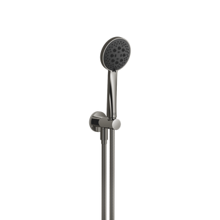 Dornbracht Schlauchbrausegar. FlowReduce m integriertem Brausehalter, Dark Chrome
