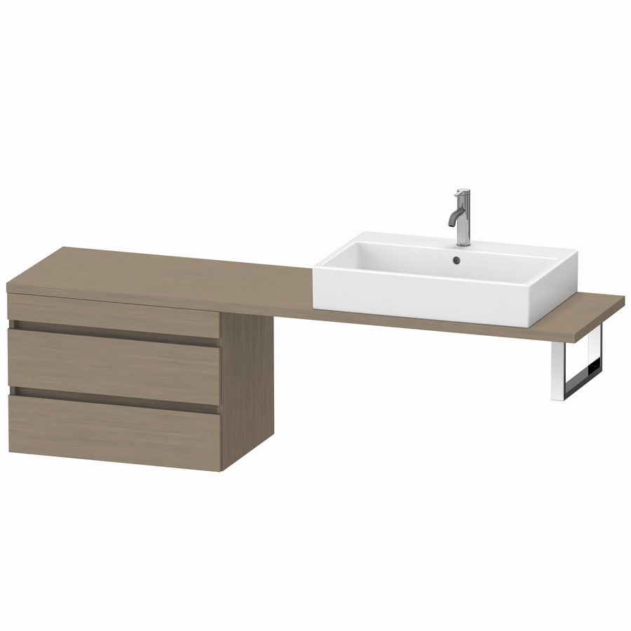 Artikelbild 1 des Artikels „Duravit WT-Unterschrank Com DuraStyle 70x47,8cm, Ei ter, f Kons, 2 Schubkästen 70 x 47,8 cm | Eiche terra“
