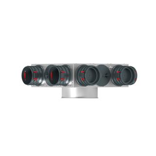 Helios Verteil-Element flexpipe FRS-VE-9-75/160, 9-fach