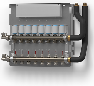 Heizkreisverteiler für CAT-2 mit Regler