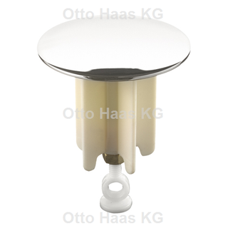 HAAS Universal-Exzenterstopfen 1 1/4", mit Kunststoffkappe, chrom