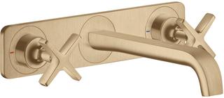 hansgrohe Fertigset Axor Citterio E UP-3-L-WT-Arm, A 220mm, Pl., brush. bron