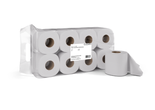 CWS Toilettenpapier Clearplus 2-lagig, 400 Einzelblatt, weiß