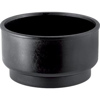 Anschlussmuffe PE für Stand-WC, mit Schutzdeckel, PE-HD