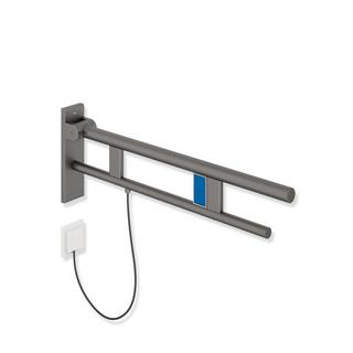 HEWI Stützklappgriff System 900 Ausl 700mm, E pb dg pg m, R, E-Spülausl.