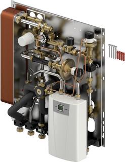 Uponor Station Combi Port M-Hybrid HP 400 V, 21 kW, EB, DI, DH, BP, HA, FR