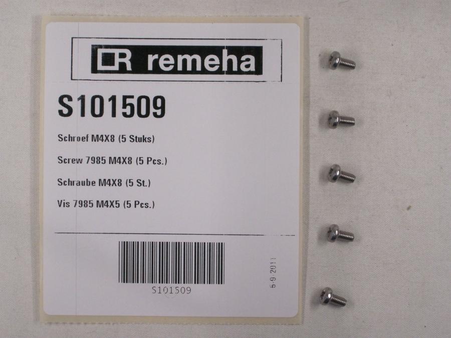 Artikelbild 1 des Artikels „RE Schraube DIN7985-Z M4x8 (5x) S101509 “