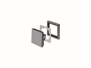 Dallmer Steckdose mit Klappdeckel, zu 400E/405E/406E